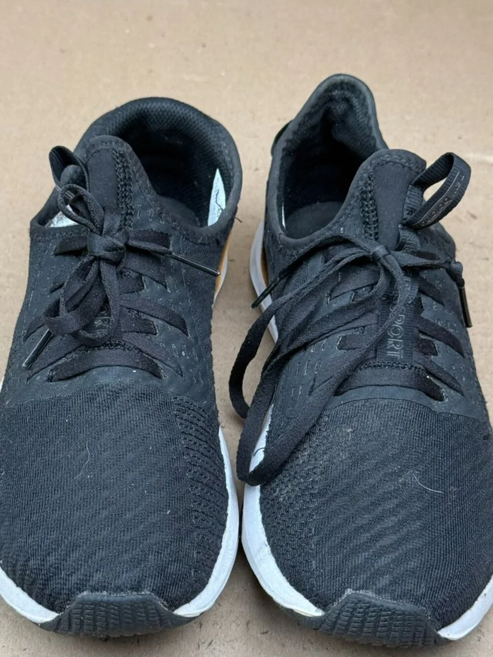 New Balance Dynasoft Sport Shoes Women 8.5 Men 7 Black Leopard Running Sneakers